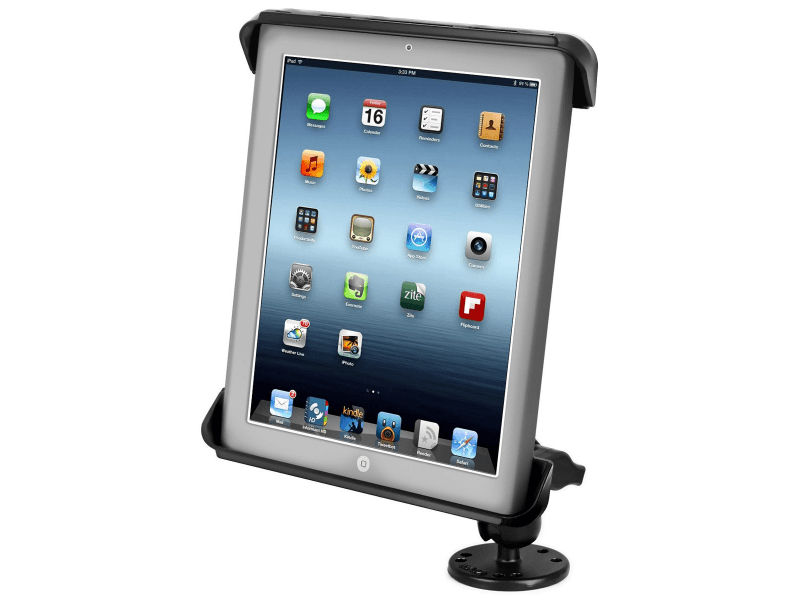 Universal PAD og nettbrett-holder med justerbar stang for bilmontering