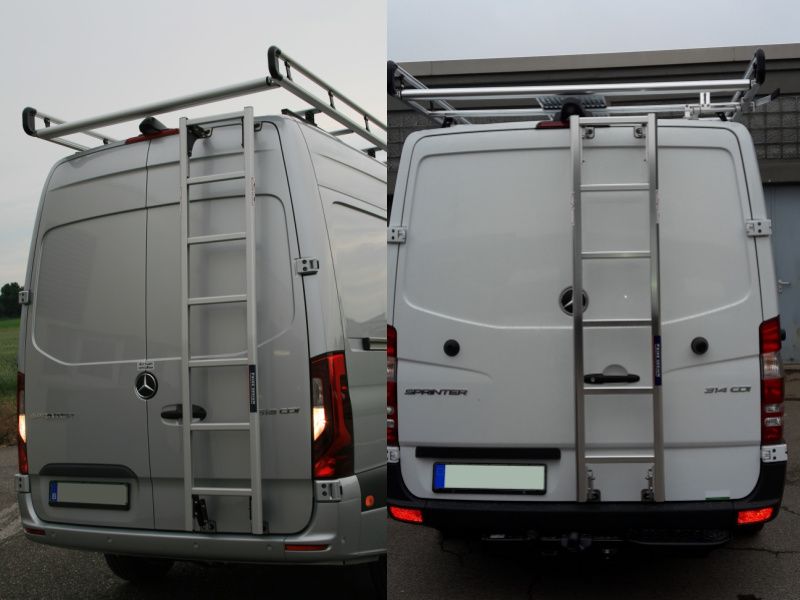 AluRack-heldekkende takgrind / XL / Mercedes sprinter