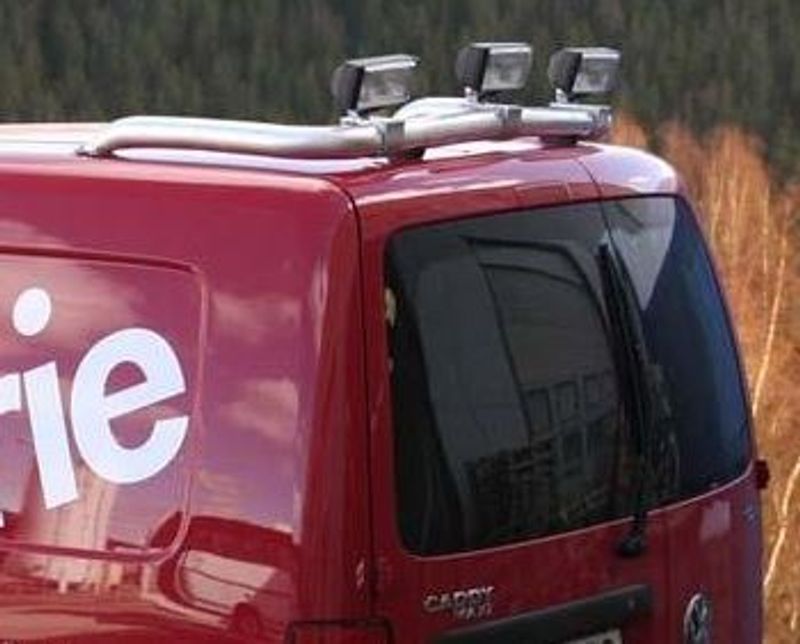 VW Caddy T-RACK, bak