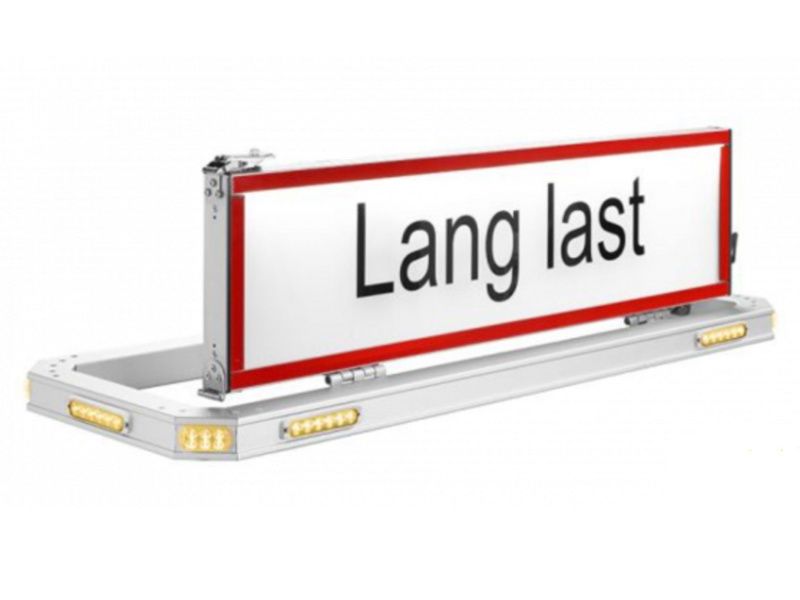 Lysskilt for følgebil